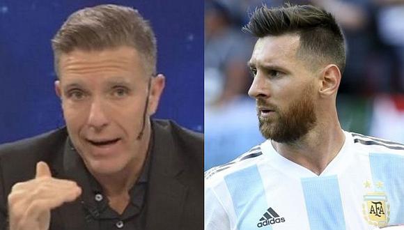Periodista argentino: "Lionel Messi es mal compañero, es un tipo tóxico