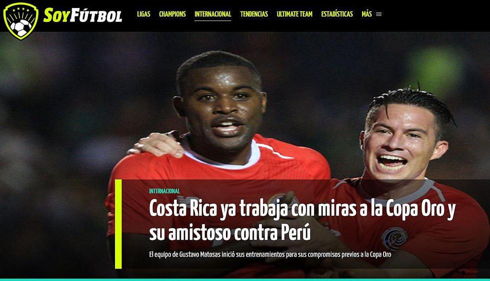 Prensa de Costa Rica informa que la selección peruana va por una 'revancha' en amistoso FIFA | FOTOS