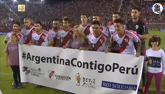 Fútbol Argentino: Enorme gesto con los damnificados de huaicos en Perú