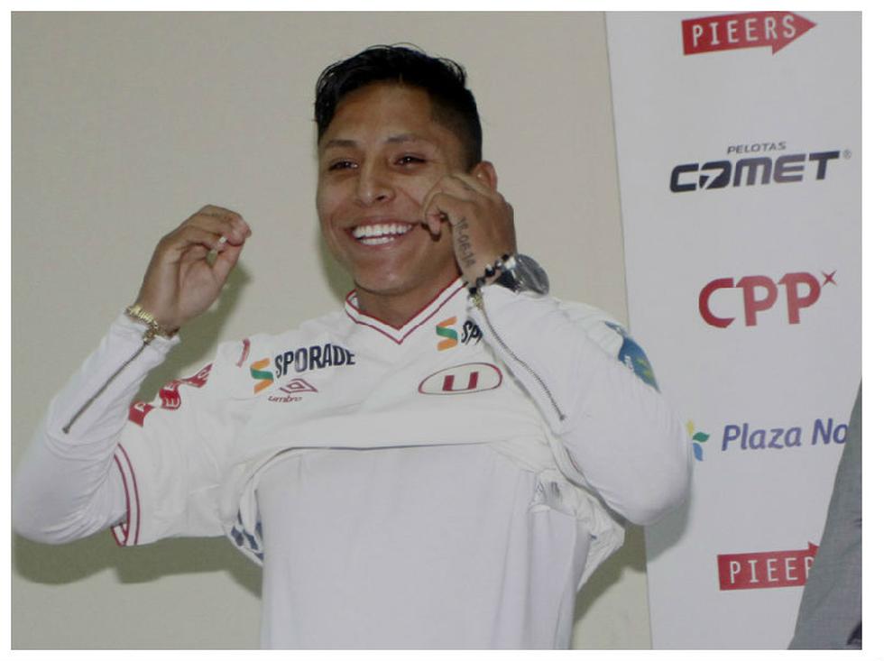 Raúl Ruidíaz fue presentado en Universitario de Deportes