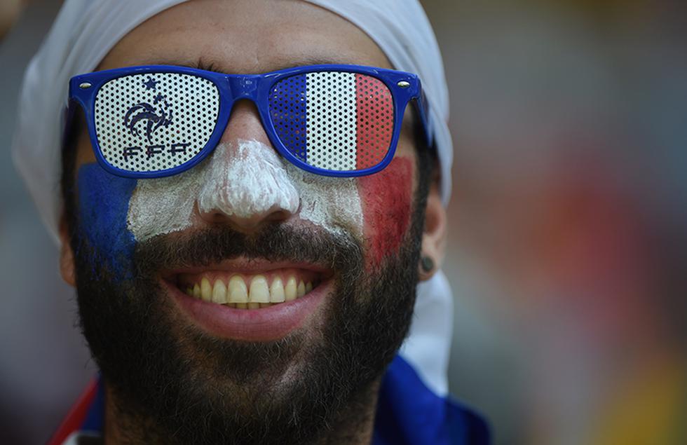Mundial Brasil 2014: Hinchas de Alemania y Francia viven el partido con intensidad [FOTOS]