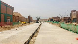 Chosica: Construcción de la avenida Las Torres presenta un avance del 40% y sería concluida en junio