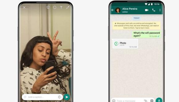 Los usuarios de WhatsApp que hayan actualizado a la última versión de la aplicación podrán disfrutar de ella. Aprende cómo usarla. (Foto: @whatsapp / Instagram)