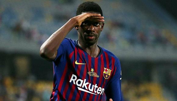 Dembelé avisó 1 hora y media despúes que no entrenaría con el Barcelona