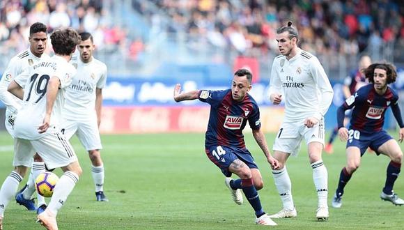 La primera derrota de Solari: Real Madrid fue goleado 3-0 por el Eibar