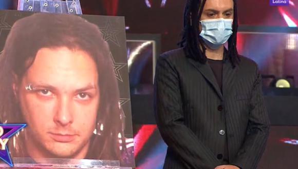 Paolo Ávalos, imitador de Jonathan Davis de Korn, abandonó la competencia por decisión del jurado. (Foto: Captura de video)