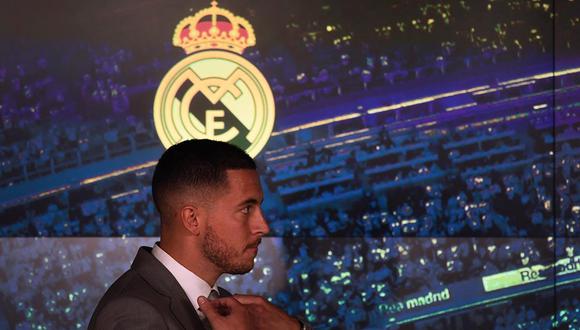 Eden Hazard llegó al Real Madrid en junio del 2019. (Foto: AFP)