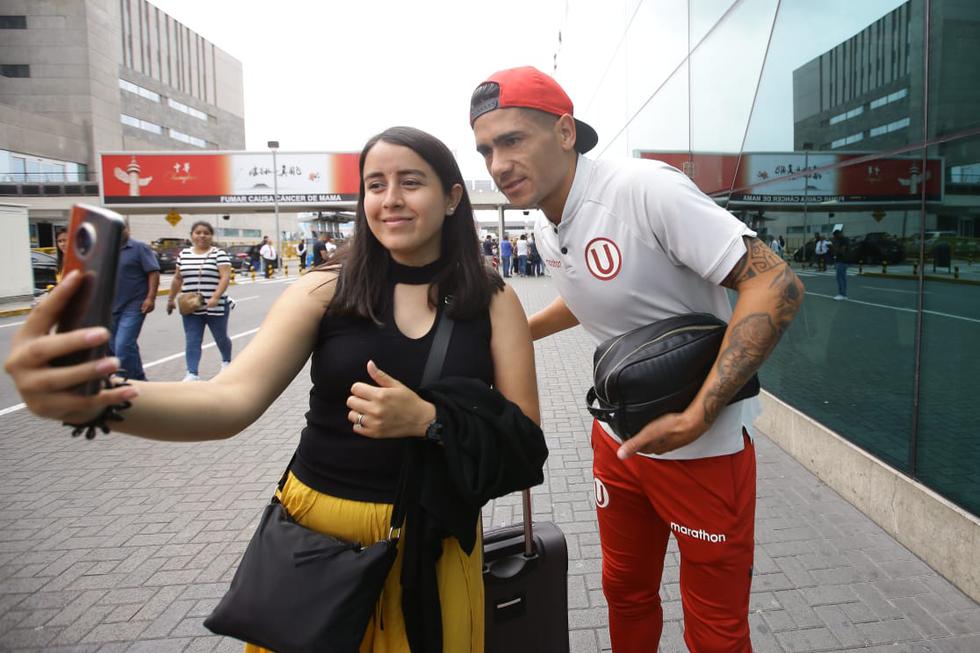 Universitario de Deportes llegó a Lima para preparar su partido de presentación en la 'Noche Crema'. Fotos: Jesús Saucedo / GEC