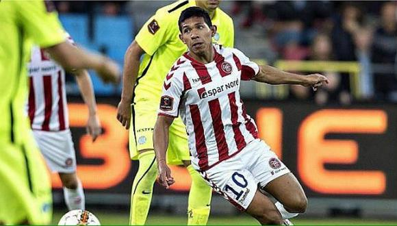 Selección peruana: Edison Flores anotó su primer gol en Dinamarca