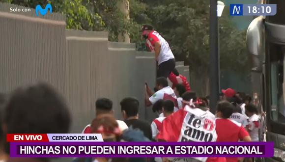 Perú vs Paraguay. (Foto: captura | Canal N)