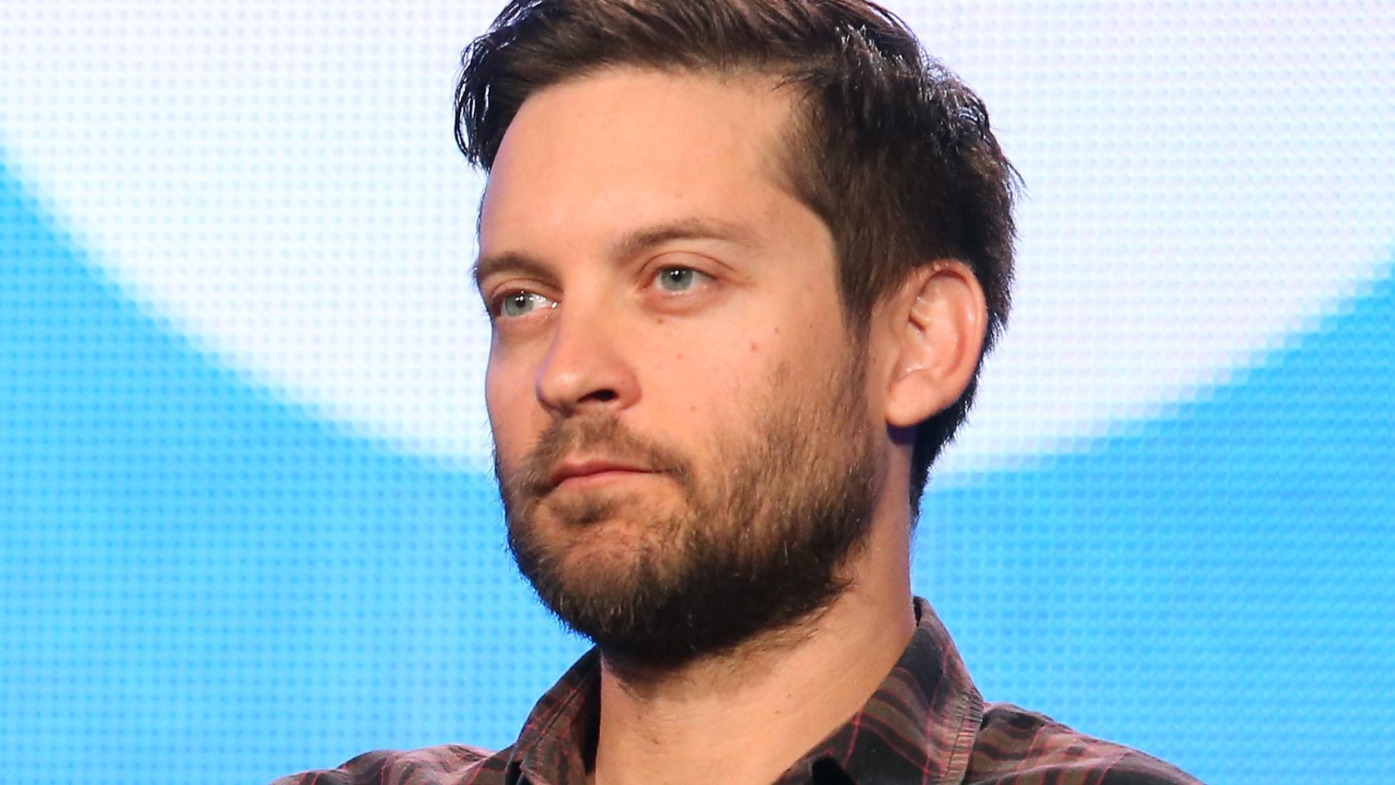Tobey Maguire durante el panel de discusión de 'The Spoils of Babylon' en el Independent Film Channel del 2014   (Foto: Frederick M. Brown/Getty Images)