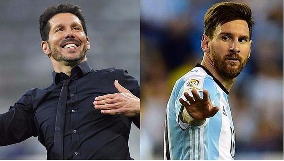 Simeone: "Messi tuvo la noche que todos los argentinos pedían" [VIDEO]