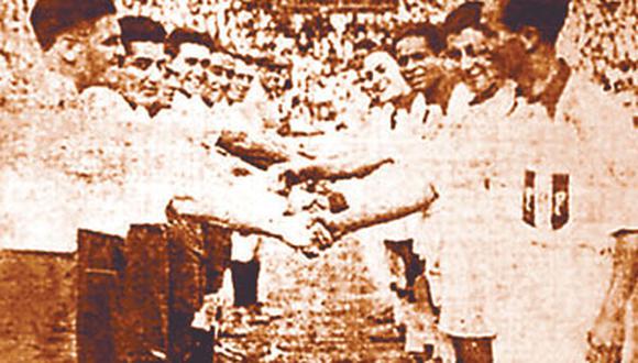 Perú y Chile estrenaron Clásico del Pácifico en 1935 y fue en un ambiente de camaradería.
