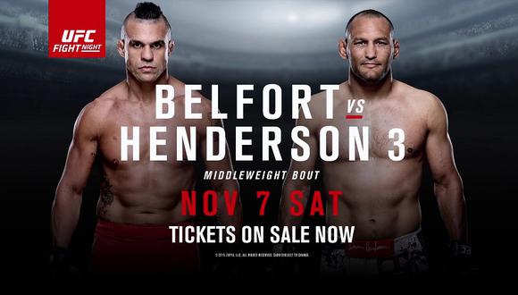 UFC Fight Night 77: Vitor Belfort vs. Dan Henderson pesaje [VIDEO]
