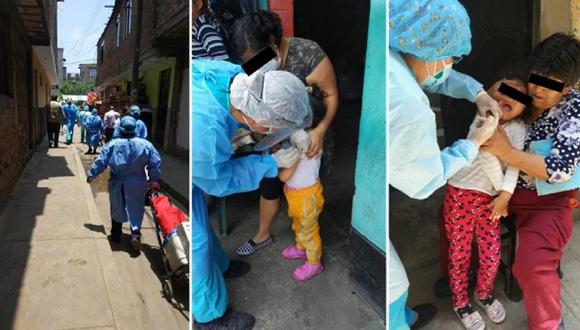 Minsa confirma caso caso de difteria en niña de 5 años que ahora está hospitalizada en Dos de Mayo y su estado es estable. (Foto: Minsa)