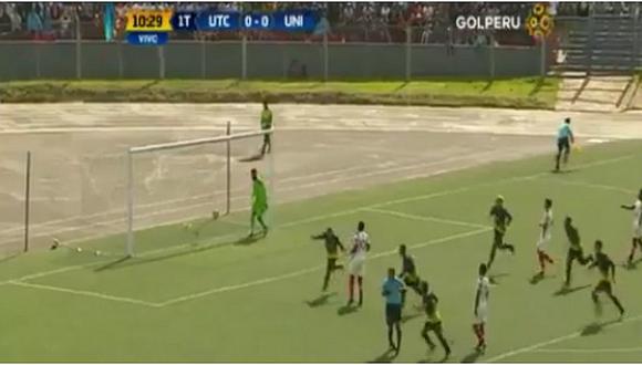 UTC vs. Universitario: De penal, Millán abrió el marcador en Cajamarca