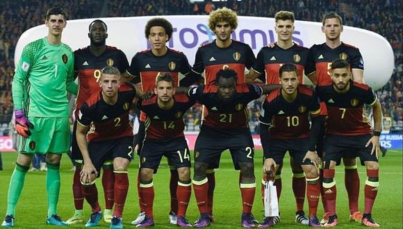 Bélgica sorprende con lista de 24 jugadores a la espera de crack lesionado