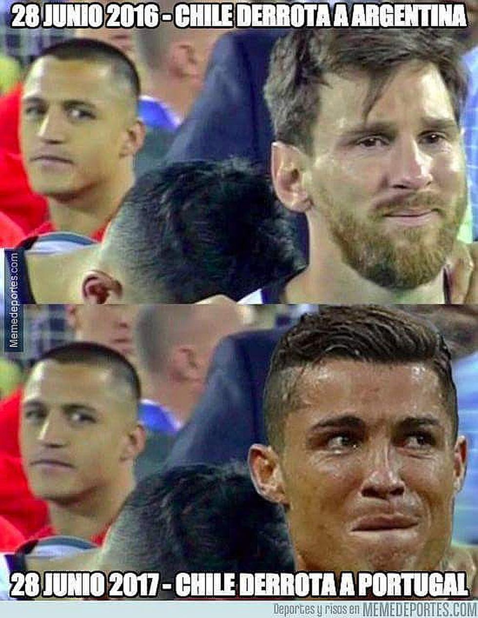 Copa Confederaciones: El Portugal vs. Chile dejó los mejores memes [FOTOS]