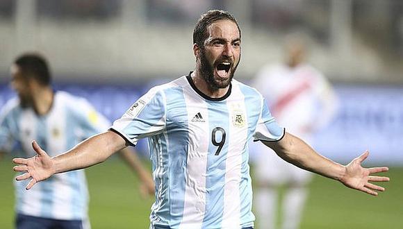 Gonzalo Higuaín: "Quiero disfrutar y hacer disfrutar con Argentina en el Mundial"