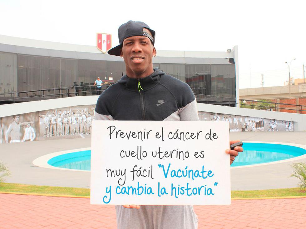 Selección Peruana apoyó campaña contra el cáncer de cuello uterino