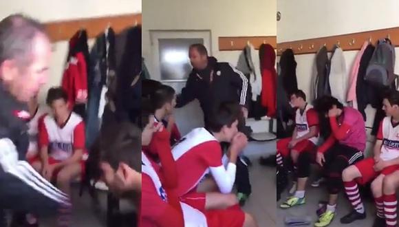 Entrenador turco indigna al mundo tras agarrar a cachetadas a sus jugadores por ir perdiendo un partido | VIDEO