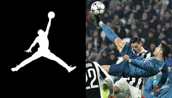 Inmortalizan chalaca de Cristiano Ronaldo en un logo al estilo Jordan [FOTO]