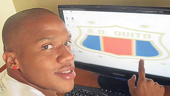 Perea anuncia que se va al Deportivo Quito, pero revela que casi se pone la celeste