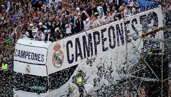 Real Madrid ha sido campeón de la liga española 33 veces. (Foto: AFP)