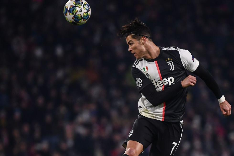 Cristiano Ronaldo fue titular en la Juventus por la Champions League. (Foto: AFP)