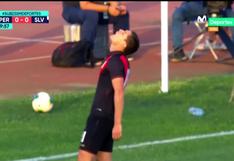 Perú vs. El Salvador EN VIVO | Sebastián Gonzales Zela falló clara ocasión de gol | VIDEO