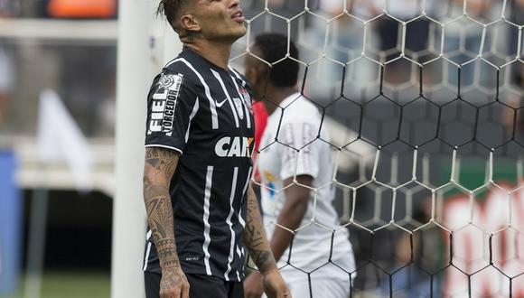Médico del Corinthians confirma que Paolo Guerrero se perderá cuatro partidos
