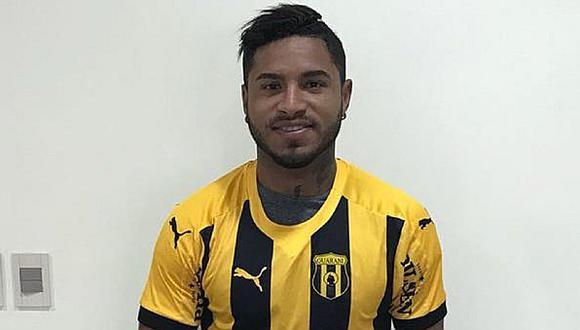 Peruanos en el extranjero: Gino Guerrero debutó en el fútbol paraguayo 