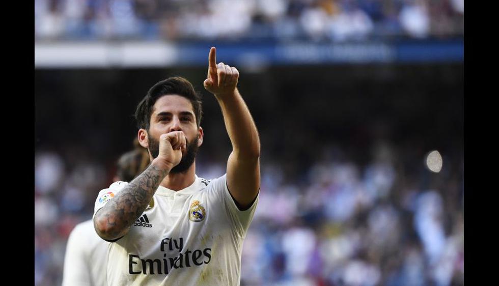 11.- Isco (Real Madrid), en 66.7 millones de dólares. (Foto: AFP)
