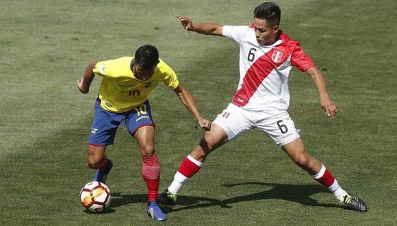 Perú cayó 1-3 ante Ecuador por la cuarta fecha del Sudamericano Sub 20