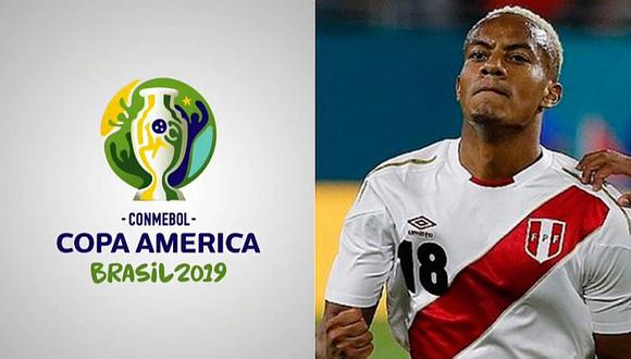 André Carrillo se luce en promoción oficial de Copa América 2019