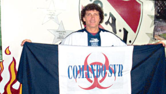El argentino Rubén Tanucci jugó en el club íntimo en 1994 y ahora es entrenador en Independiente.