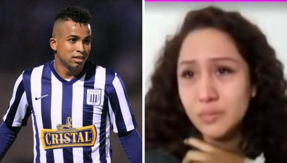 Jhajayra Aliaga contó los malos momentos que vivió con el futbolista Junior Ponce. (Foto: Captura ATV / German Falcón GEC)