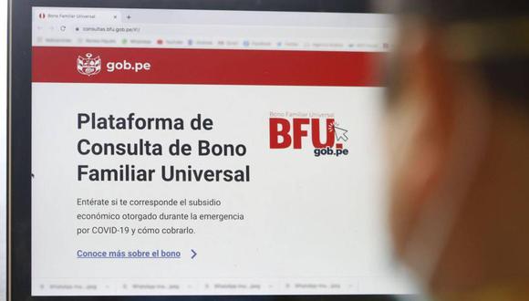 El bono universal se puede cobrar vía Banca Celular.