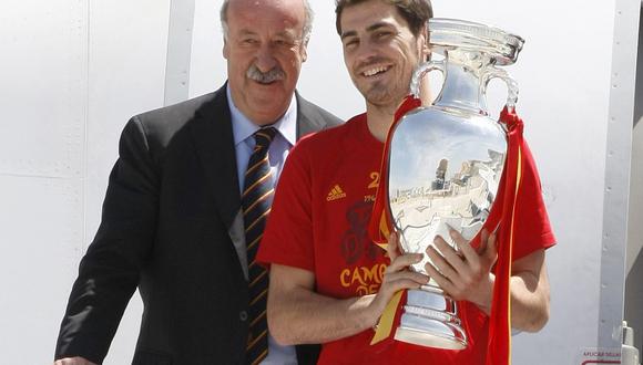 Vicente Del Bosque a Iker Casillas: "Eres historia viva del Real Madrid"