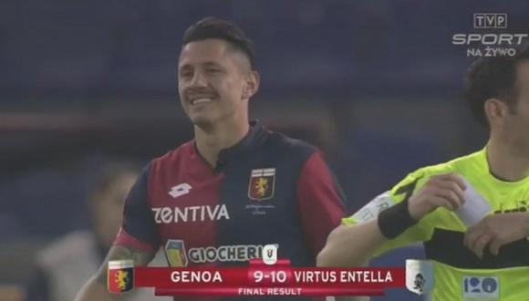 Genoa fue eliminado por club de tercera división por culpa de Lapadula