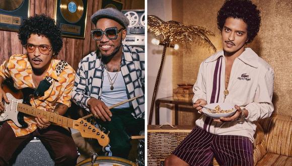 Bruno Mars se convierte en diseñador de moda para Lacoste y habla de su nuevo proyecto musical con Andersoon Paak. (Foto: Instagram / @brunomars).