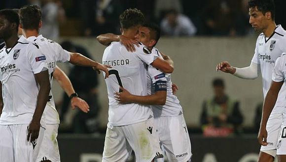 Selección peruana: así celebró Carrillo el gol de Hurtado en Europa League