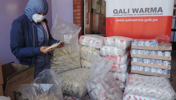 De acuerdo con el Decreto Legislativo Nº1472, el programa Qali Warma puede comprar y entregar, de manera excepcional, alimentos a personas en situación de vulnerabilidad. (Foto: Qali Warma)