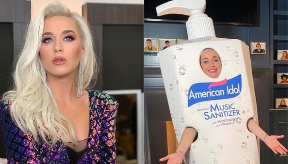 Katy Perry se disfraza de jabón antibacterial en capítulo virtual de “American Idol”. (Foto: Instagram @katyperry)
