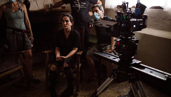 Javier Rey, Paz Vega, Carlos Alcántara y Norma Martínez juntos en el tráiler de la película “La casa del caracol”. (Foto: Tondero)