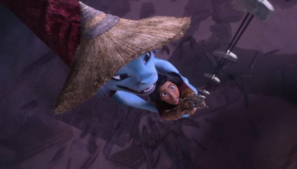 Disney estrenó el nuevo adelanto de "Raya y el último dragón", cinta que se estrenará el 5 de marzo. (Foto: Captura YouTube).