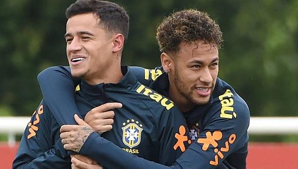 Neymar quiere llevarse a Philippe Coutinho al PSG