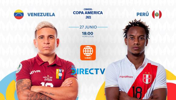 Perú y Venezuela chocan por la definición del grupo B de la Copa América 2021 en el estadio Mané Garrincha de Brasilia. Sigue el MINUTO A MINUTO.