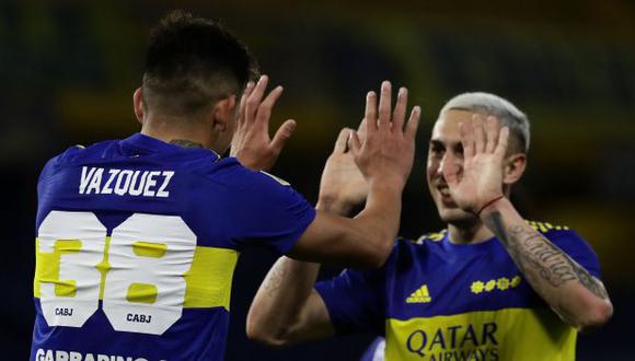 Boca Juniors vs. Plantense se miden en la fecha 8 de la Copa de la Liga Profesional. (Foto: AFP)