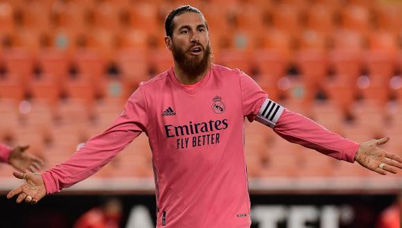 Ramos tiene contrato con Real Madrid hasta mediados del 2021. (Foto: AFP)